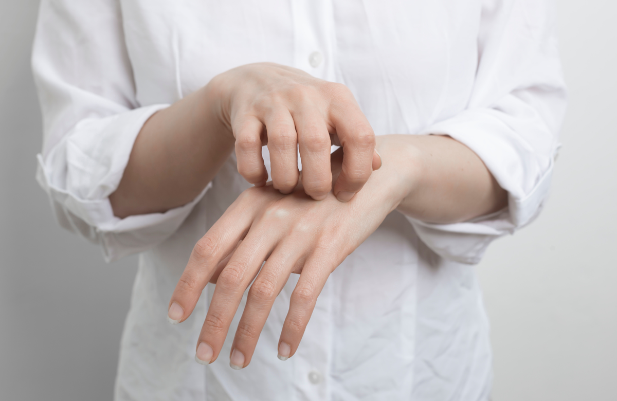 textielbehandeling bij scabies